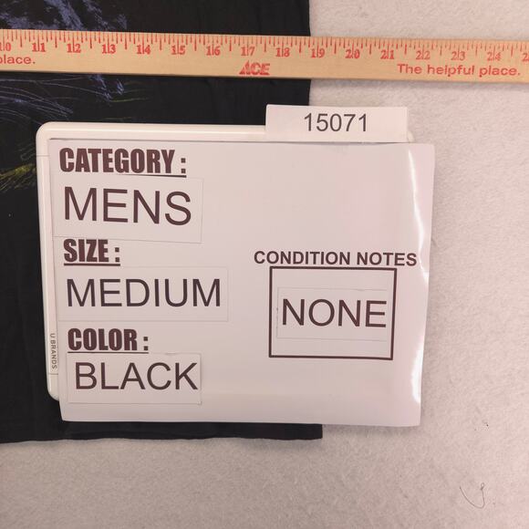 Def Leppard Band Graphic Crew Neck T Shirt Adult Mens Size Medium M Black - Picture 8 of 9